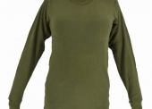 KOSZULKA Z DŁ.RĘKAWEM KOLORU KHAKI 
